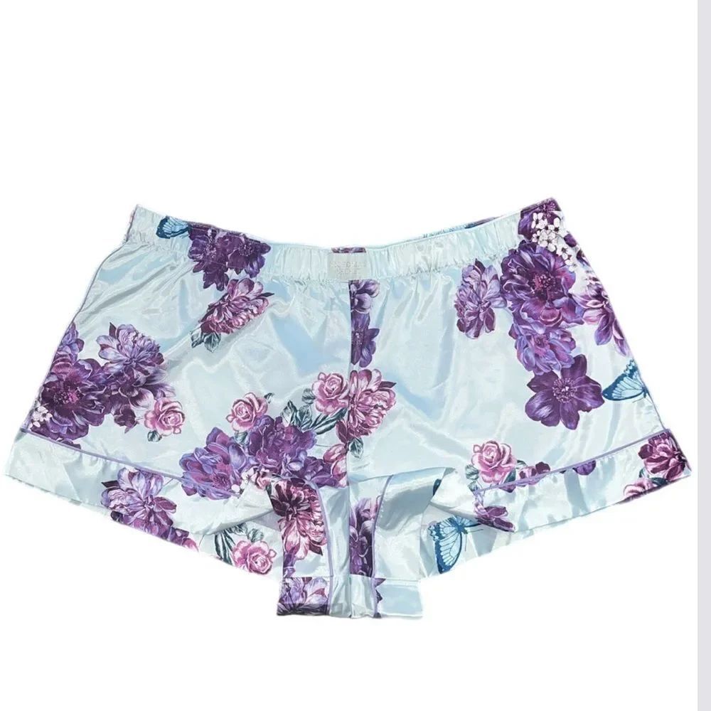 Victoria’s Secret Supersoft Silky Satin pajama shorts multicolor XXL